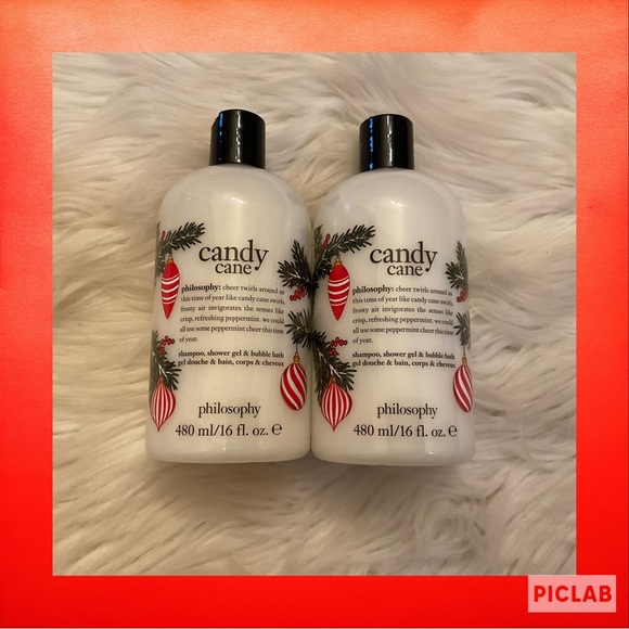Philosophy Bath & Body Philosophy Candy Cane Shampoo Shower Gel Bubble Bath New X2 Poshmark